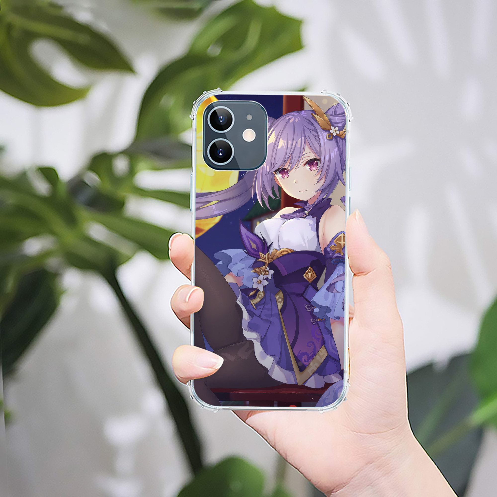 げんし神 genshin 【iPhone 12シリーズ対応】透明スマホケース（クリアソフトケース）